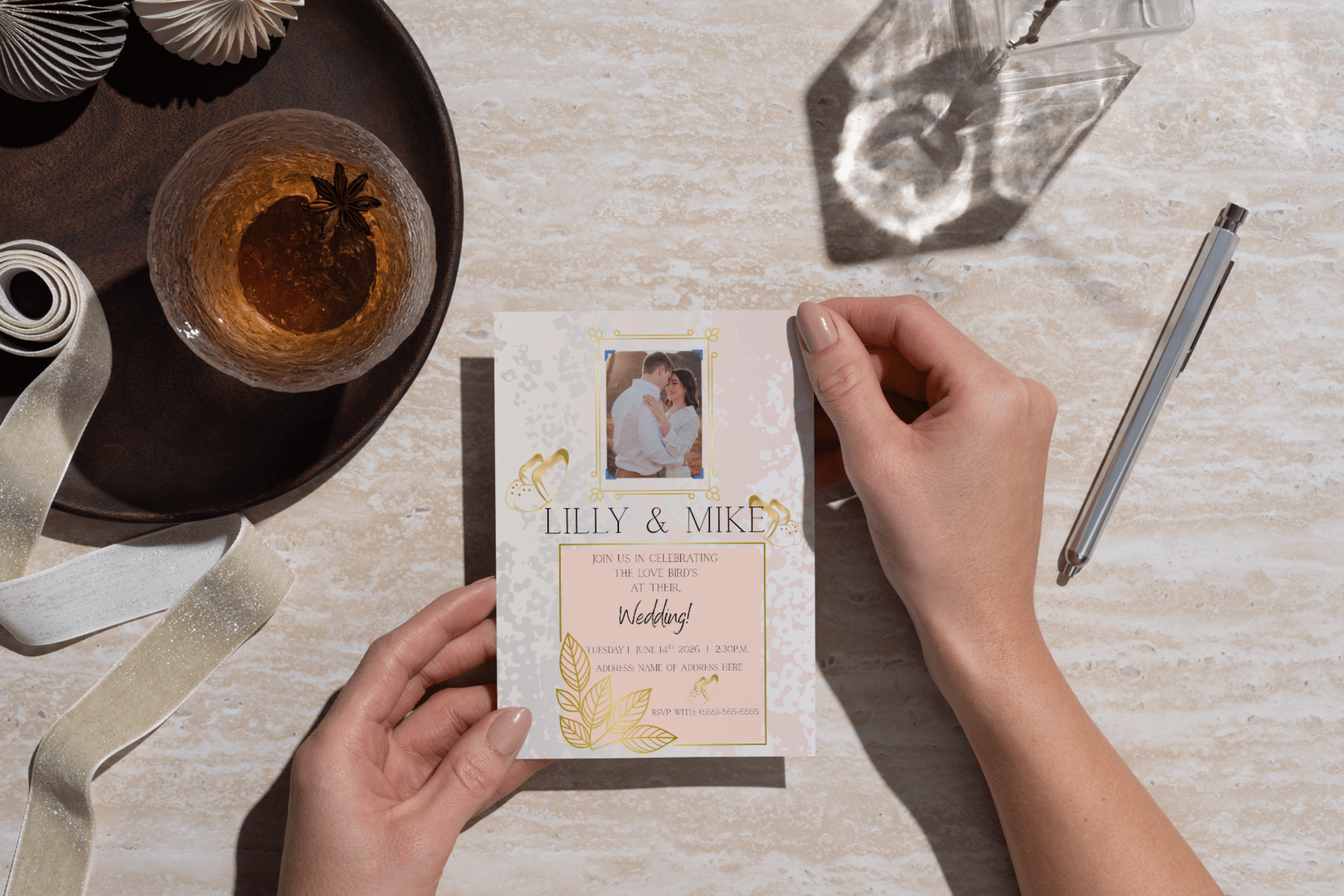 Wedding Invitation Printable Download