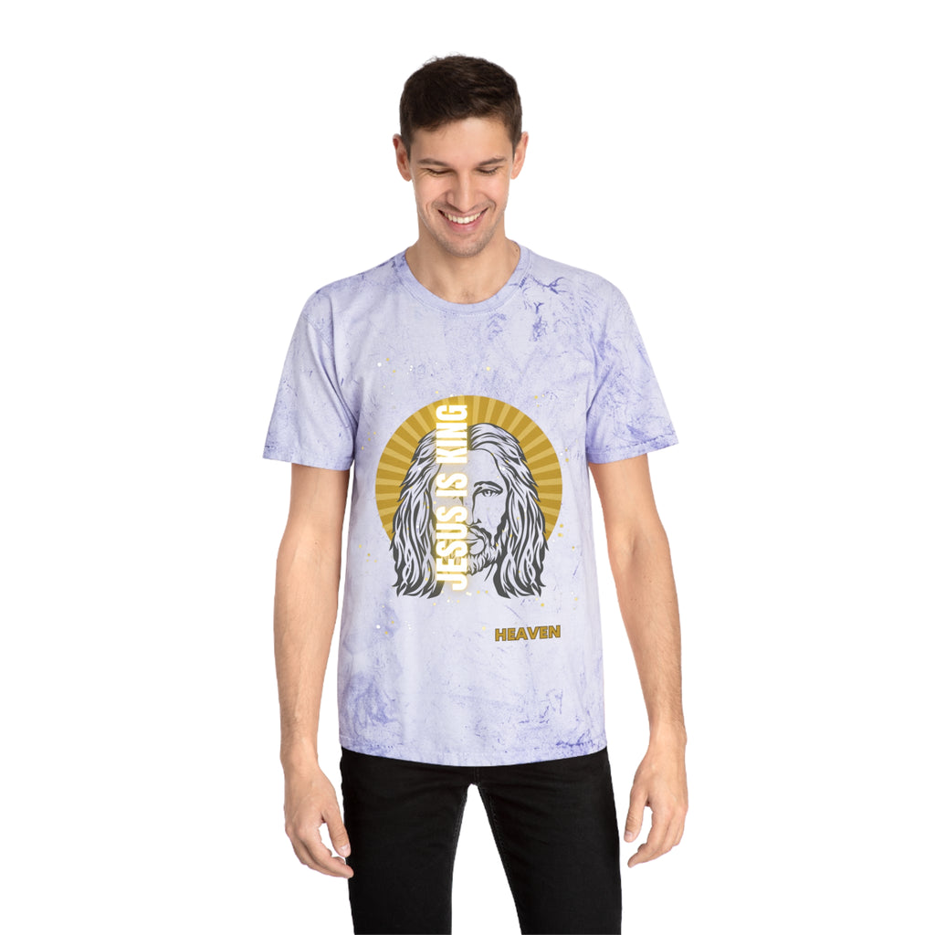 Jesus Is King Tie-Dye T-Shirt — Vintage Christian Graphic Tee