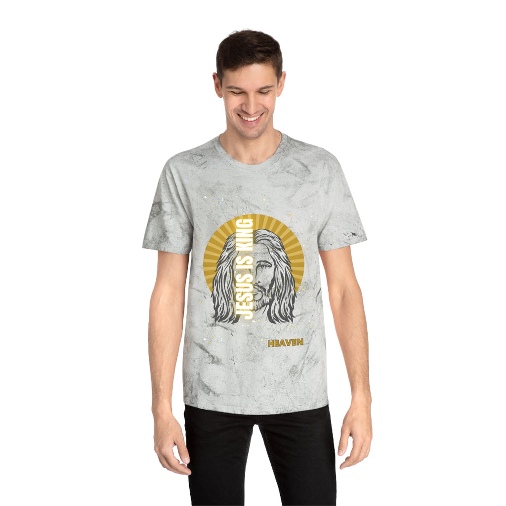 Jesus Is King Tie-Dye T-Shirt — Vintage Christian Graphic Tee