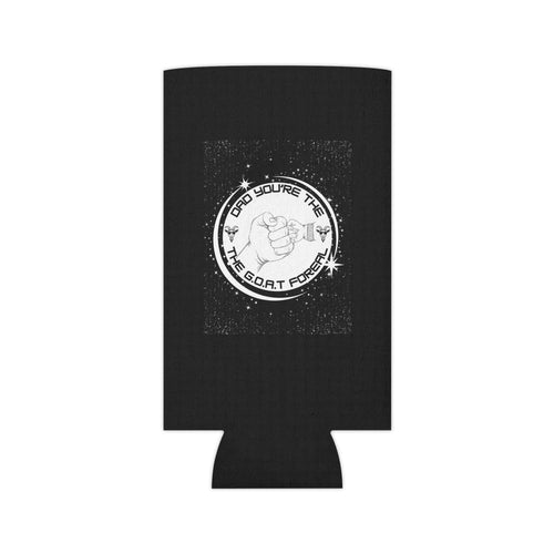 Can Cooler - “Dad You’re the G.O.A.T. Force” Can Koozie | Funny Father’s Day Beer Cooler