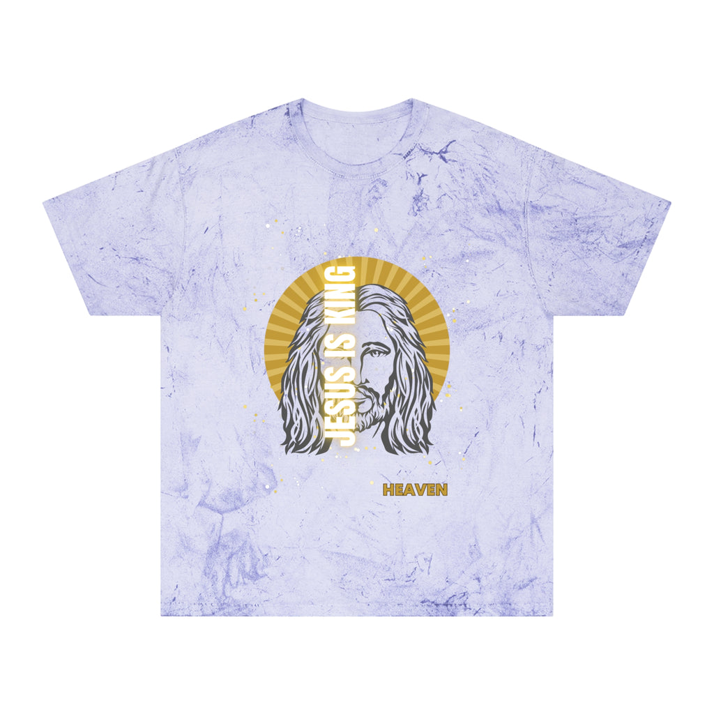 Jesus Is King Tie-Dye T-Shirt — Vintage Christian Graphic Tee