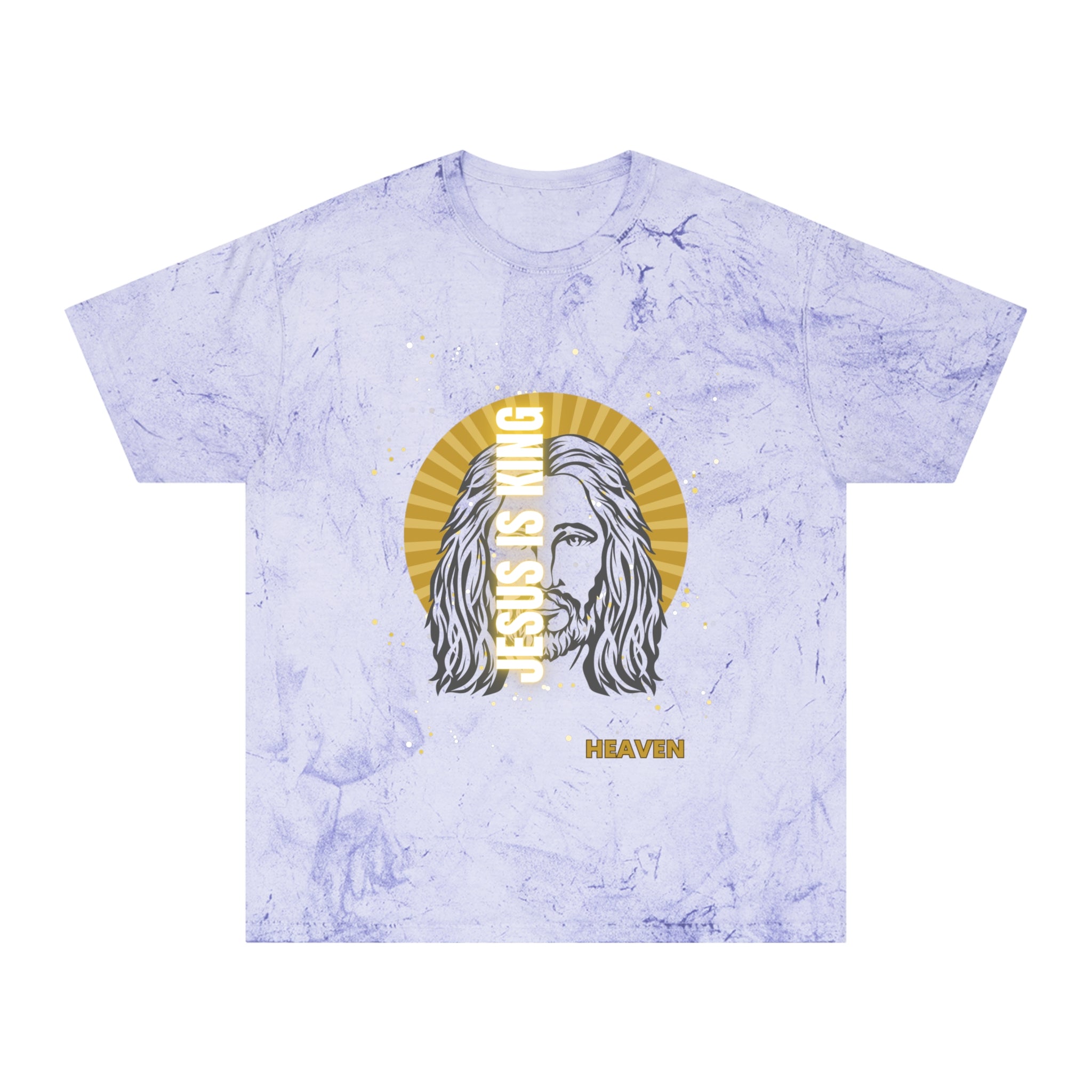 Jesus Is King Tie-Dye T-Shirt — Vintage Christian Graphic Tee