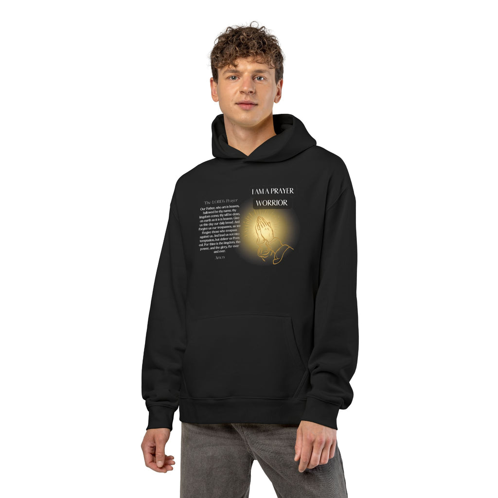 Hoodie — 'I Walk With God' Illuminated Prayer Christian Hoodie