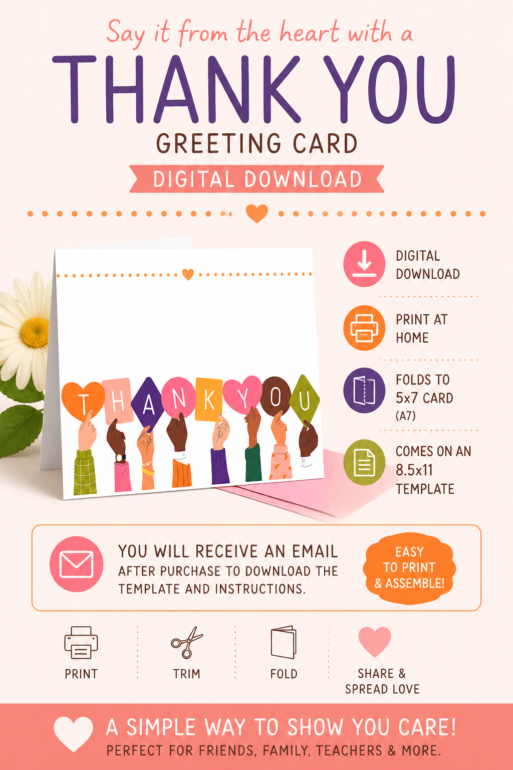 Thank You Card – Digital Download (4x6)