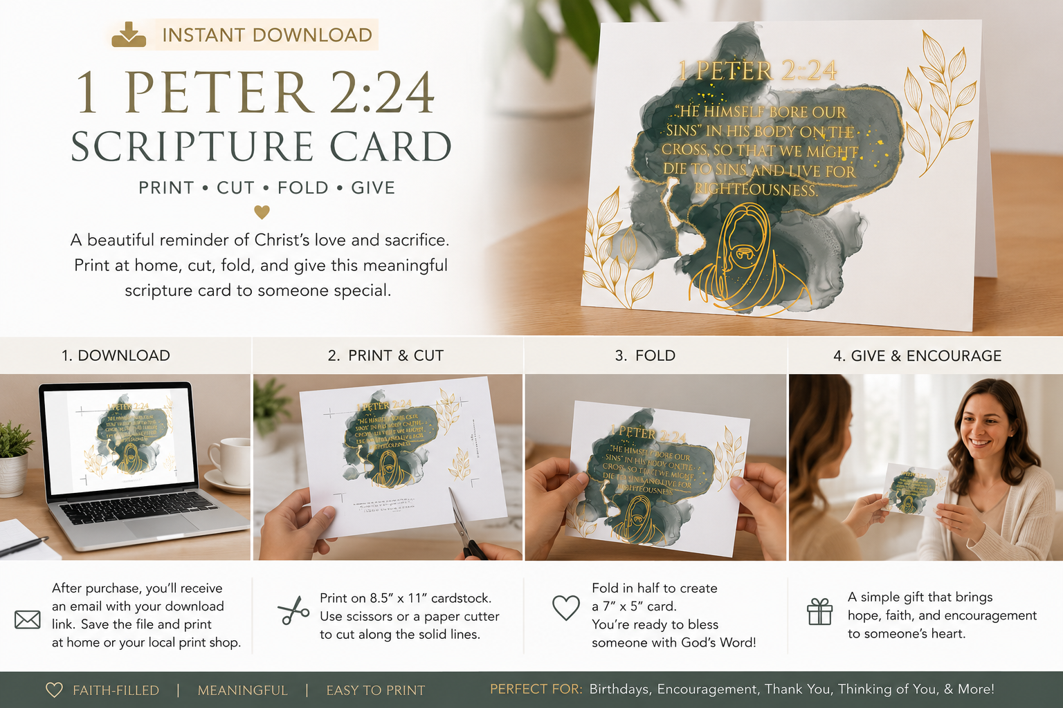 Jesus | Cards | Digital Download