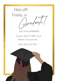 Graduation Party Invitation Digital Download