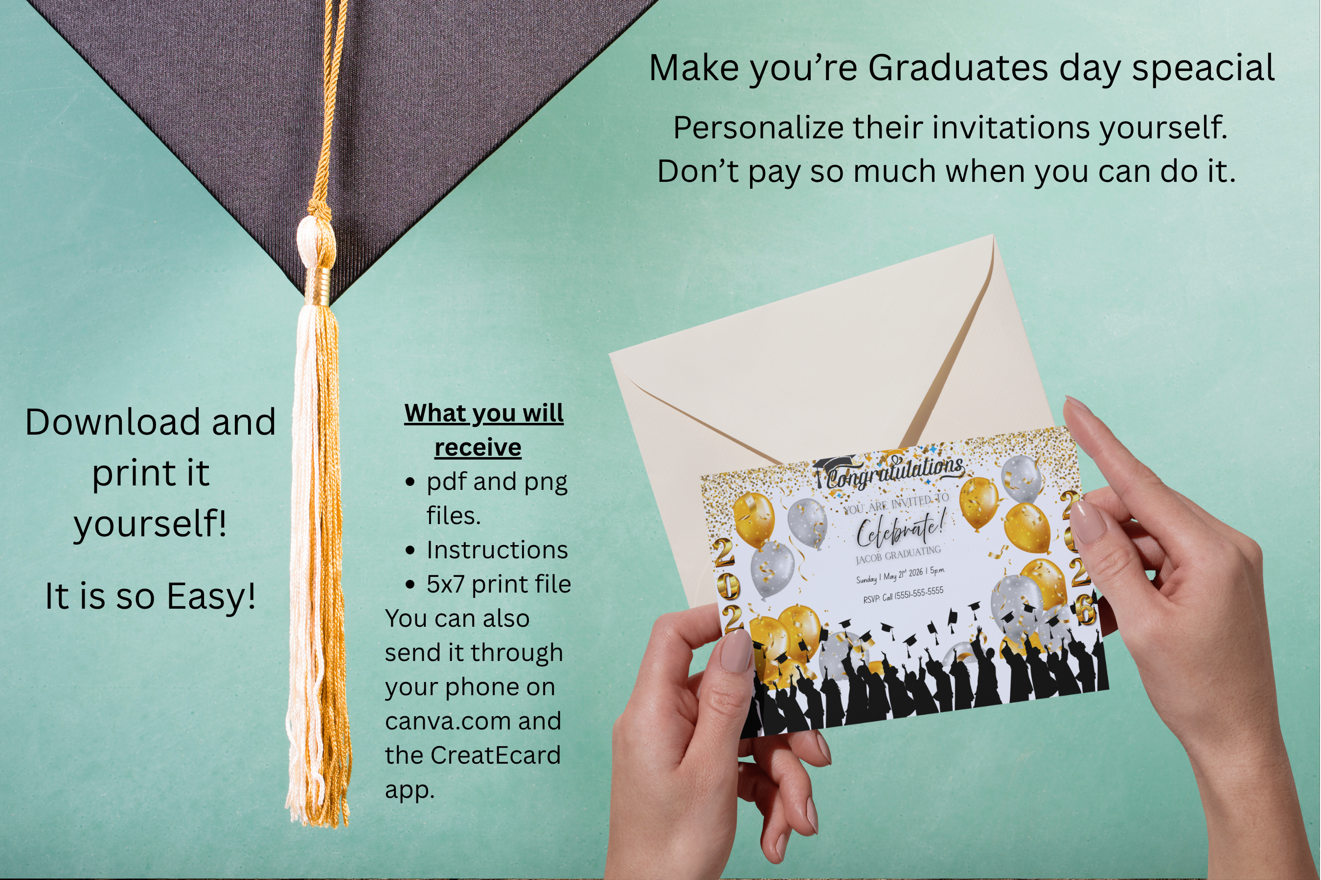 Graduation Party Invitation