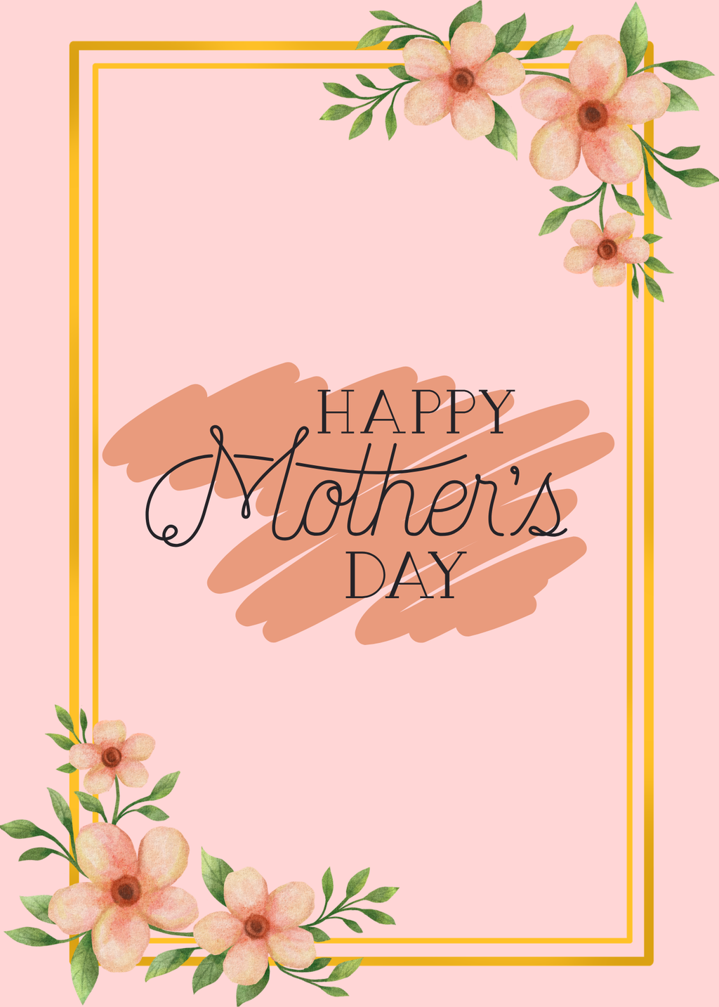 Mother's day Card Digital download, Printable