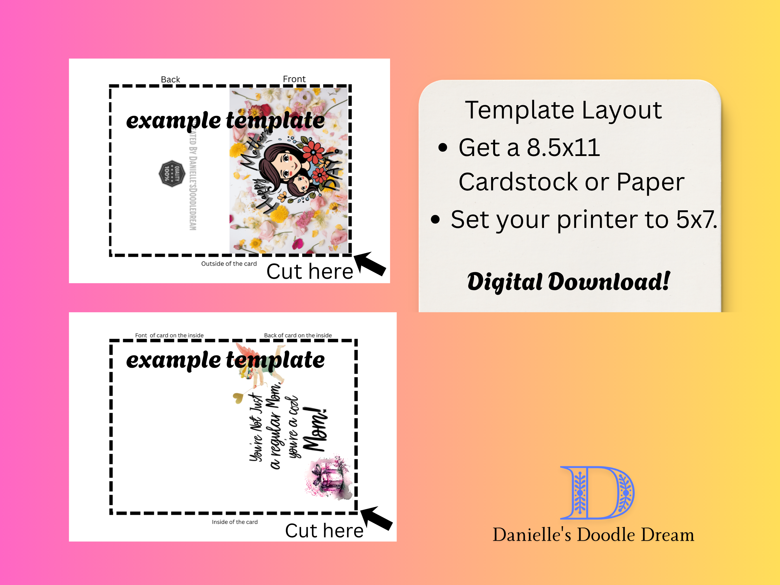 Printable Mother's Day Card